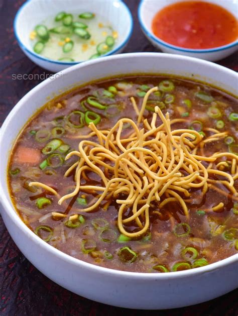 Veg manchow soup recipe | Homemade manchurian soup Vegan and vegetarian ...