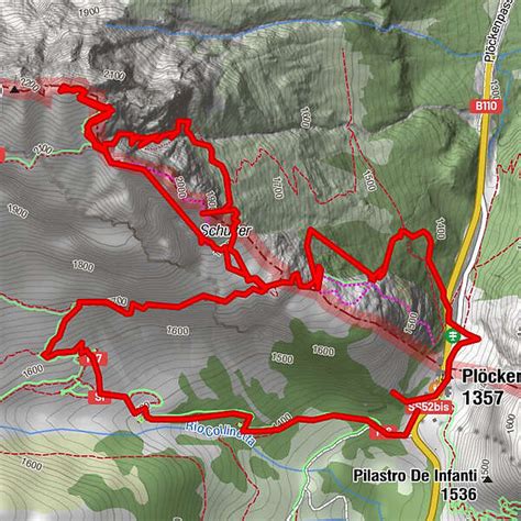 Cellon Stollen Und Senza Confini Auf Den Cellon Und Steinberger Weg Zum