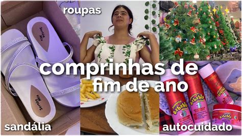 COMPRINHAS DE FIM DE ANO Roupas Novas Produtos De Cabelo