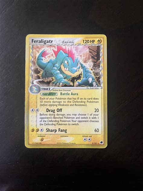 Ex Dragon Frontiers Feraligatr Delta Species Holo Rare G Ebay