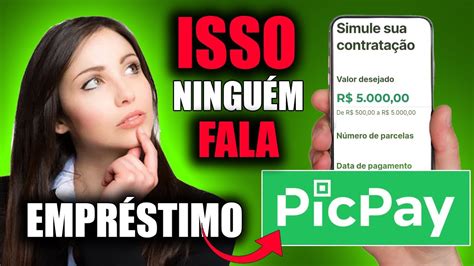 Empréstimo Picpay COMO FAZER Tudo que voce precisa Saber YouTube