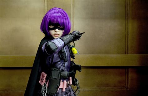 Chloe Grace Moretz As Hit Girl