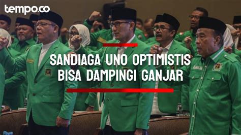 Sandiaga Uno Sebut Kesamaan Visi Dengan Ganjar Pranowo Ciptakan 4 4