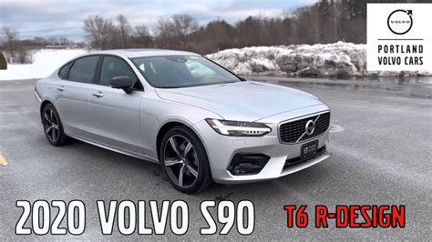 2020 Volvo S90 T6 R Design In Bright Silver Metallic Youtube