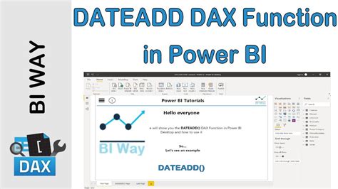 Dax Language Dateadd Function In Power Bi Youtube