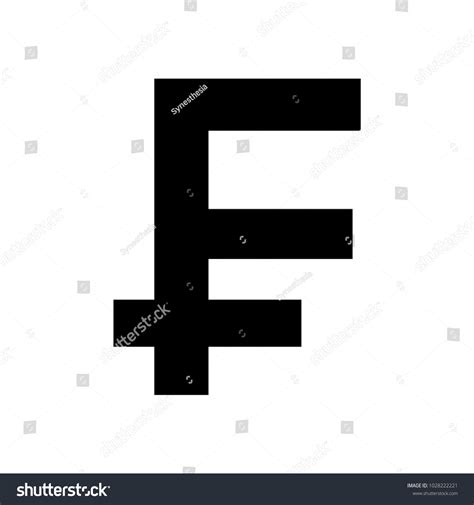 Swiss Franc Currency Symbol Icon Vector Stock Vector (Royalty Free) 1028222221 | Shutterstock