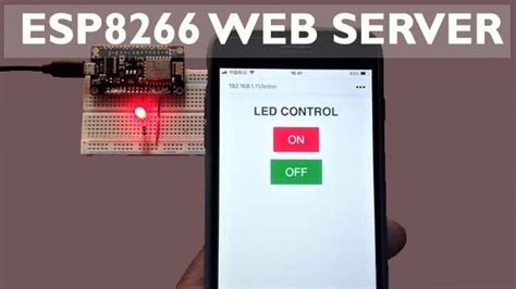 Control Led From Web App Using Esp Serial Wifi Module Arduino