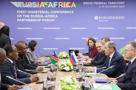 Press Release On Foreign Minister Sergey Lavrovs Meeting With Namibian