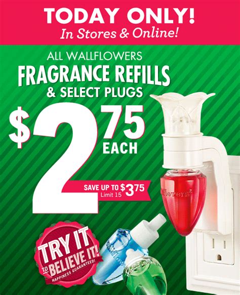 Bath Body Works Fragrance Refills And Plugs Today Only