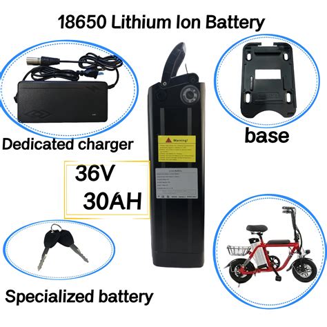 V Mah Lithium Ion Ebike Battery Pack For Silver Fish Style