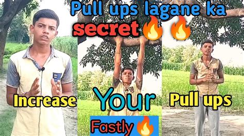 Pull Ups Kaise Lagaye Assani Seasteydixitteenagersfitness Youtube