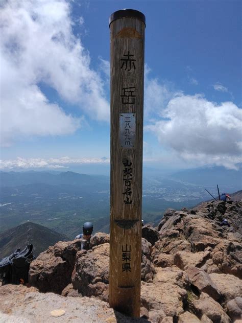 阿弥陀岳・中岳八ヶ岳・赤岳八ヶ岳・地蔵ノ頭・石尊峰・横岳（三叉峰）・横岳（無名峰）・横 放浪ライダー＆登山さんの八ヶ岳（赤岳