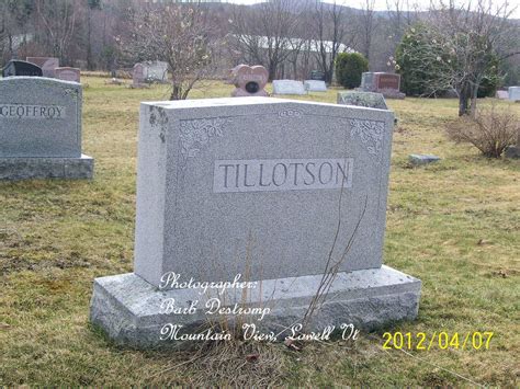 Mahlon L Tillotson Find A Grave Memorial