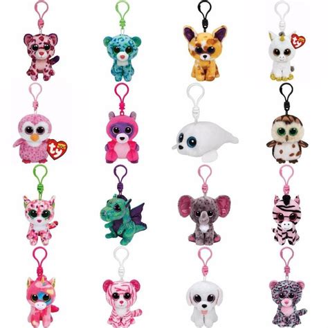 Ty Beanie Boo Clips Key Chain Or Back Pack Clip Bnwt Choose Your