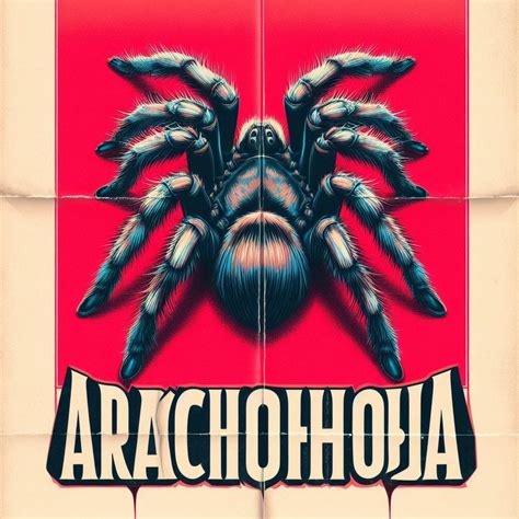 Arachnophobia retro movie poster : r/aiArt