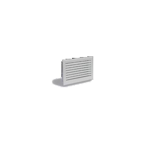 Grille De Ventilation Air Chaud Atlantique Blanc X Mm Eco Bricolage