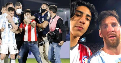 Lionel Messi Takes Selfie With Fans Of Opposing Team Fans After