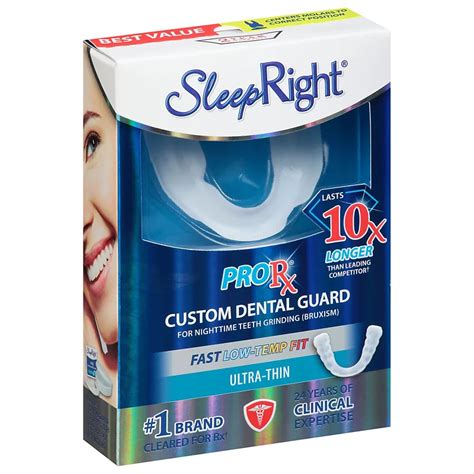 Sleepright Prorx Custom Dental Guard Shop Oral Hygiene At H E B