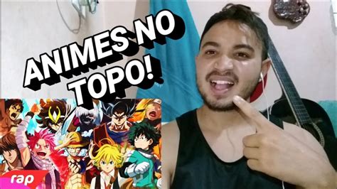 React Animes No Topo Rap Goku Naruto Luffy Seiya Midoriya