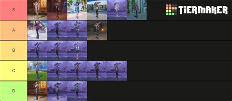 Widowmaker Skins X Tier List Community Rankings Tiermaker