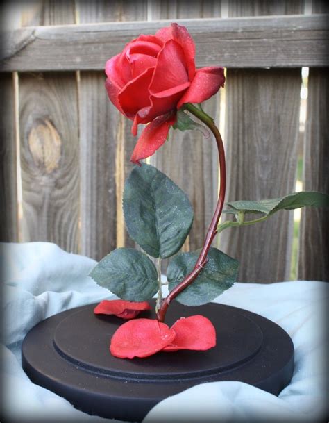 Enchanted Rose Dome Life Size Prop Replica Etsy