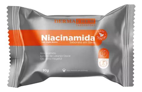 Sabonete Facial Barra Niacinamida Extrato Laranja Dermachem Mercadolivre