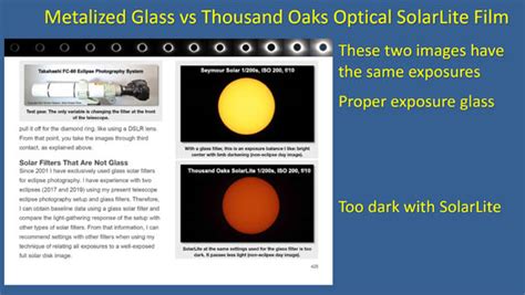 Solar Filter Recommendation Solar Observing And Imaging Cloudy Nights