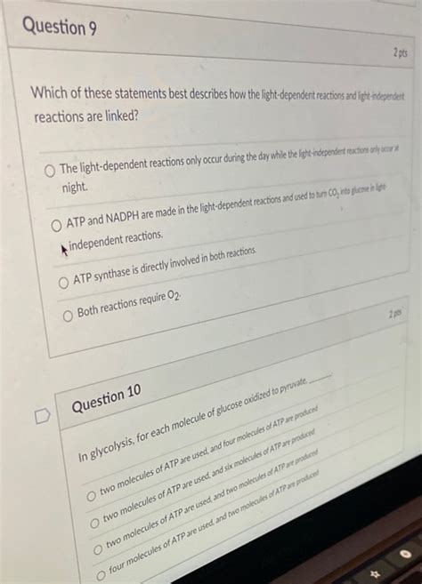 Solved Question 9 2 Pts Which Of These Statements Best Chegg