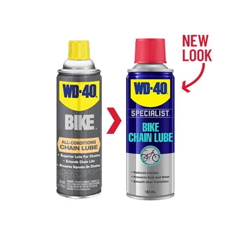 Wd40wd 40 Bike All Conditions Lube Chain Lubricant 6oz Made In Usa