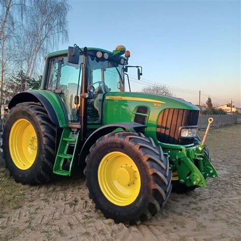 ciągnik John deere 7430 Premium rok 2011 pneumatyka Tuz MotoMaszyny pl