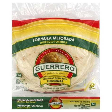 Guerrero Tortillas Flour Soft Taco Main