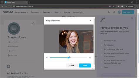 Onboarding On Vimeo Desktop Examples Page Flows Video And 26 Screenshots