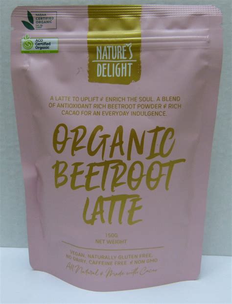 Natures Delight Organic Beetroot Latte 150g