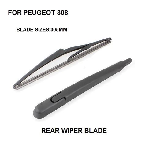 Mm For Peugeot Hatchback Rear Windshield Window Wiper Arm