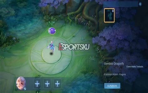 Cara Dapatkan Action Emote Kagura Bamboo Dragonfly Mobile Legends Ml