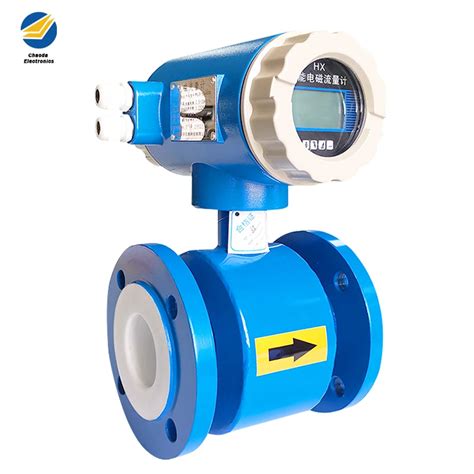 Ndustrial Wastewater Digital Electromagnetic Liquid Flowmeter Ma