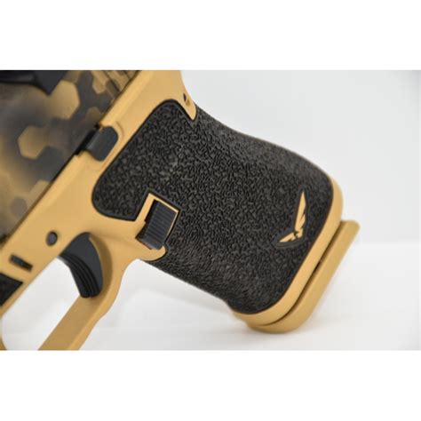 Glock X Shield Custom Hexa Light Gold Legacy Custom Edition