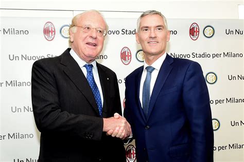 Ac Milans President And Inter Milans Ceo Discuss The New Stadium