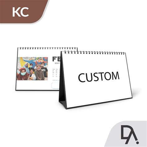 Jual Designall Kalender Meja Kalender Duduk Custom Aesthetic Tahun