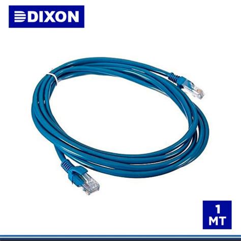 PATCH CORD DIXON CAT 6 LSZH 1MT AZUL