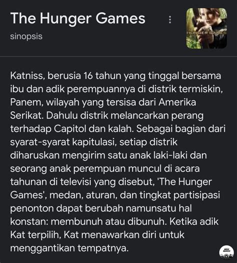 Movie Menfess On Twitter Guys Boleh Rate Mvs The Hunger Games Aku