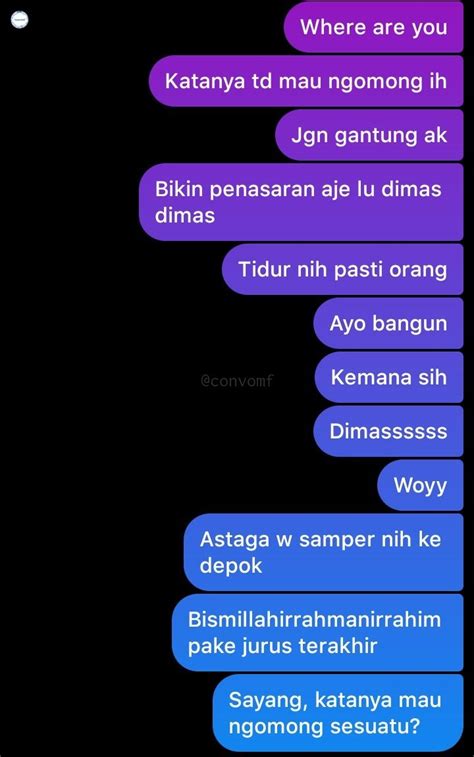 Convomf On Twitter Lu Pada Sebel Ga Sih Kalo Dibikin Penasaran