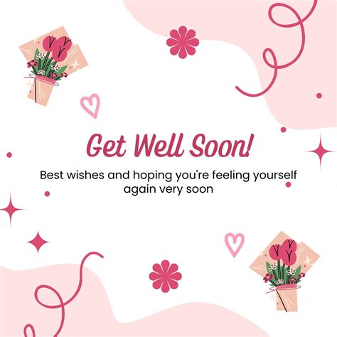 Free Printable Editable Get Well Soon Card Templates Canva