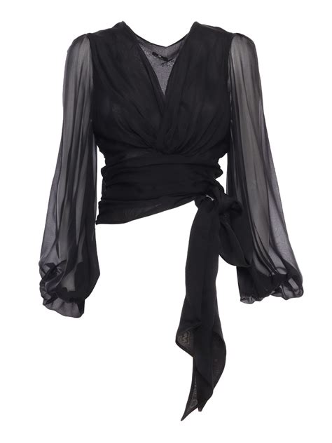 Best Price On The Market At Italist Elisabetta Franchi Black Silk