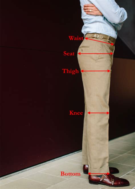 Suit Style 8 Trouser Measurements Style And Proportions Permanent Style