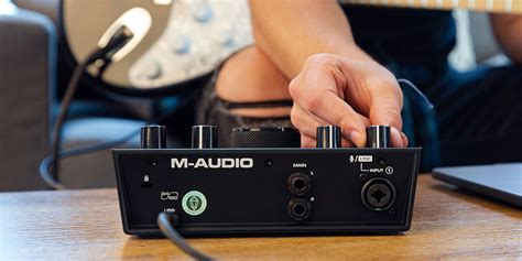 M Audio Air Audio Interfaces The Hidden Crystal Preamp