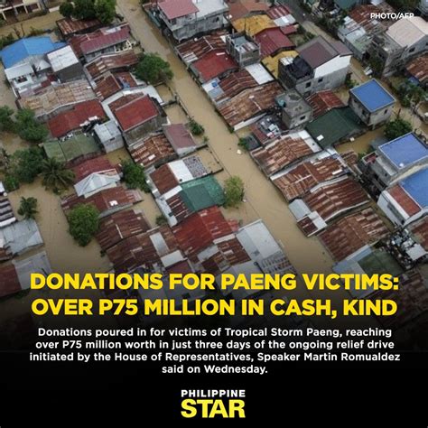 The Philippine Star On Twitter Cash Donations Including Pledges