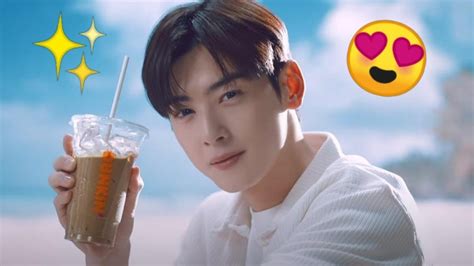 Cha Eun Woo Presumió Su Español En El Nuevo Comercial De Dunkin Filipinas