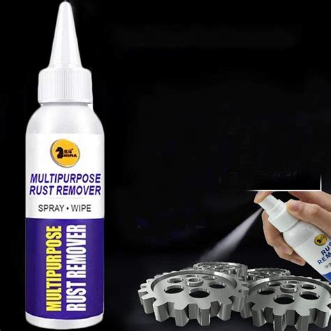 Flurries Multi Purpose Rust Remover Prevent Spray Wipe One Step Long