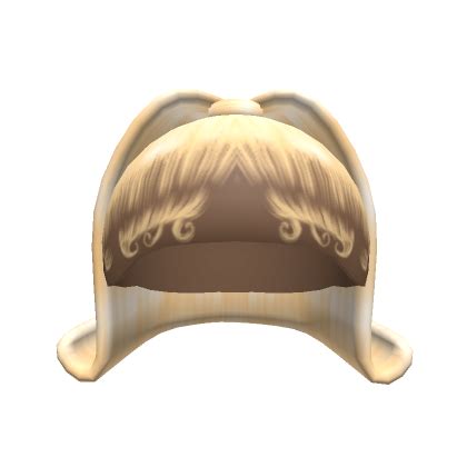 Sleek Ponytail W Flipped Ends In Blonde Roblox Item Rolimon S